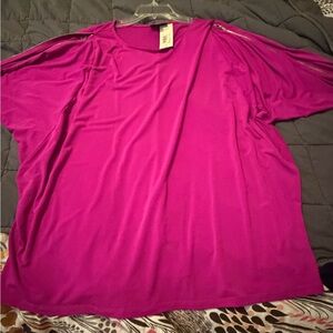 BOLD elements Fuchsia Blouse